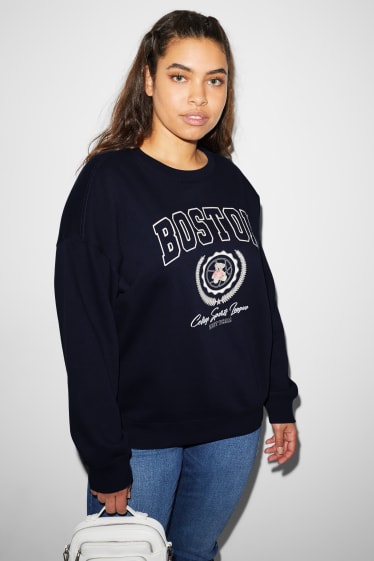 Tieners & jongvolwassenen - CLOCKHOUSE - sweatshirt - donkerblauw