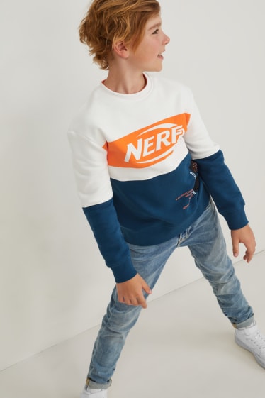 Kinder - NERF - Sweatshirt - weiß