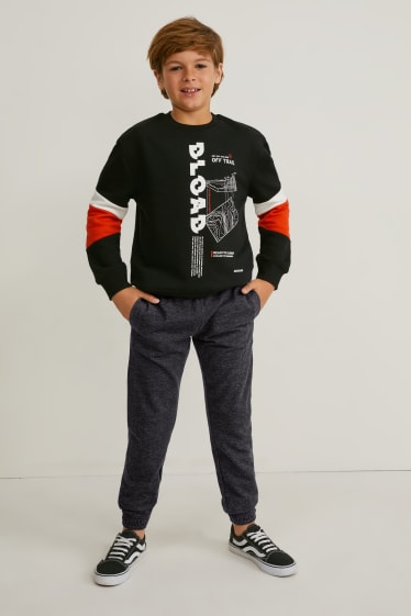 Enfants garçons - Lot de 2 - pantalon de jogging - noir