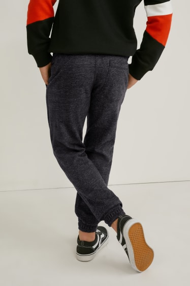 Enfants garçons - Lot de 2 - pantalon de jogging - noir