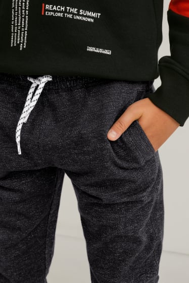 Enfants garçons - Lot de 2 - pantalon de jogging - noir