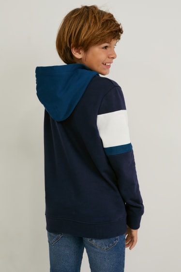 Enfants garçons - Harry Potter - sweat à capuche - bleu foncé