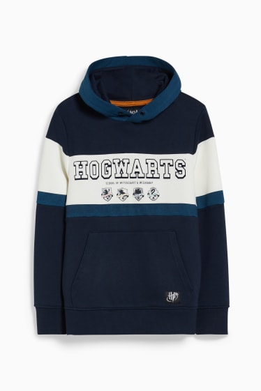 Enfants garçons - Harry Potter - sweat à capuche - bleu foncé