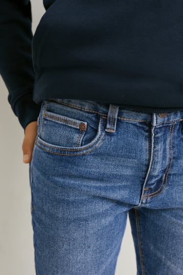 Enfants - Skinny jean - production économe en eau - jean bleu