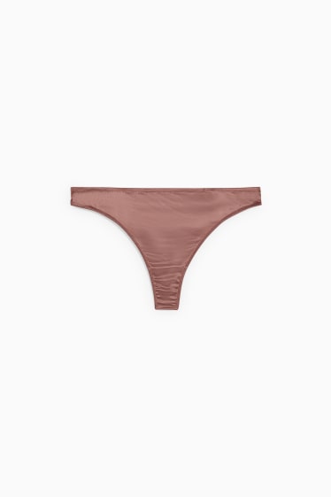 Women - Thong - light violet