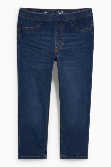 Damen - Capri Jegging Jeans - Mid Waist - LYCRA® - jeansblau
