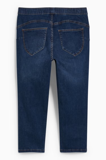 Mujer - Capri jegging jeans - mid waist - LYCRA® - vaqueros - azul