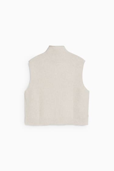 Women - Slipover - beige-melange