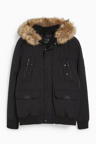 Uomo - CLOCKHOUSE - giacca con cappuccio - nero
