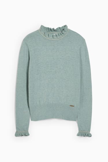 Bambini - Pullover - verde menta