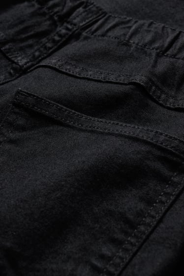 Dames - Set van 2 - jegging jeans - zwart