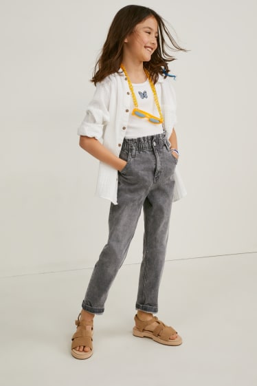 Children - Regular jeans - denim-gray