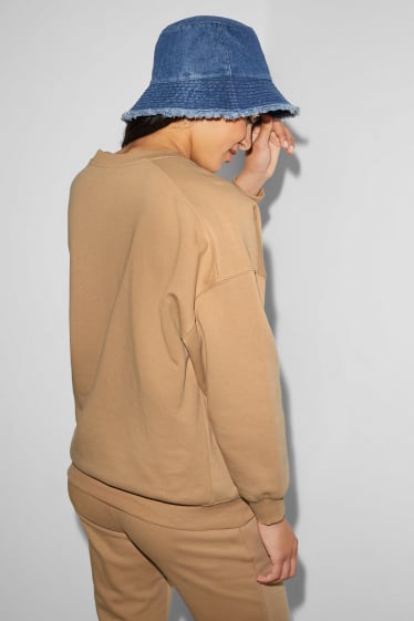 Ados & jeunes adultes - CLOCKHOUSE - sweat-shirt - beige