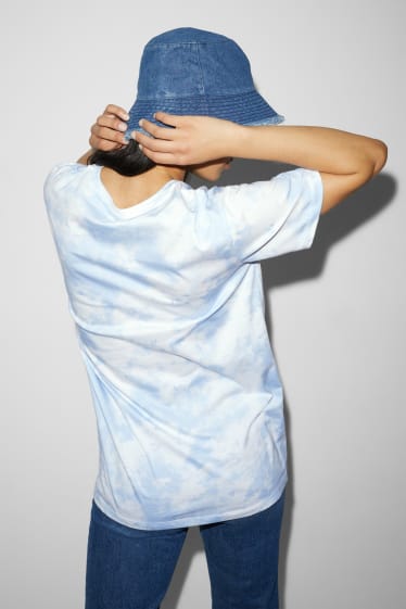 Dona - CLOCKHOUSE - samarreta de màniga curta - Ariel - blau clar