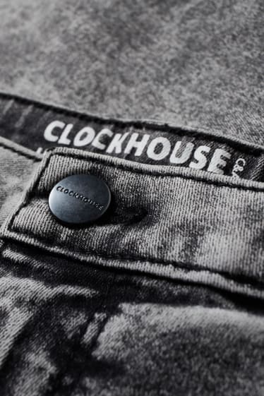 Donna - CLOCKHOUSE - super skinny jeans - vita alta - jeans grigio