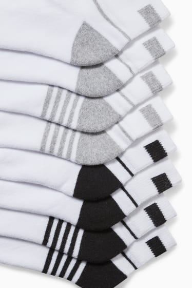 Damen - Multipack 8er - Sport-Kurzsocken - LYCRA® - weiss