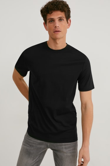 Heren - T-shirt - zwart