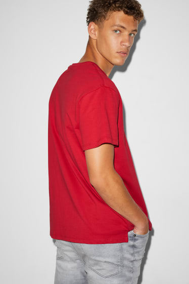 Hombre - CLOCKHOUSE - camiseta - rojo
