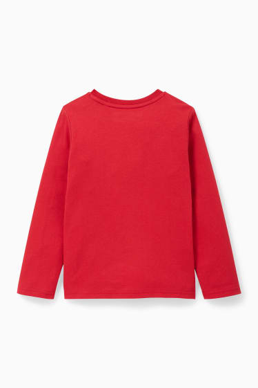Children - Super Mario - long sleeve T-shirt - red