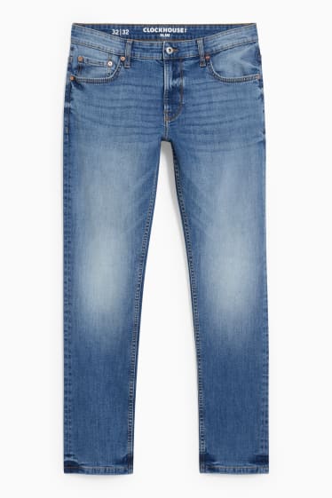 Mężczyźni - CLOCKHOUSE - slim jeans - LYCRA® - dżins-jasnoniebieski