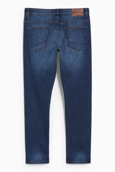 Heren - CLOCKHOUSE - slim jeans - LYCRA® - jeansdonkerblauw