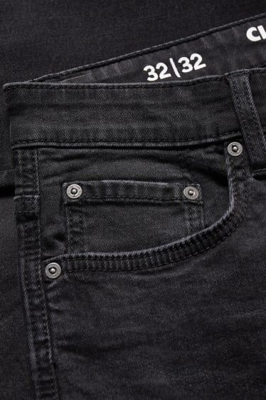 Mężczyźni - CLOCKHOUSE - skinny jeans - dżins-ciemnoszary