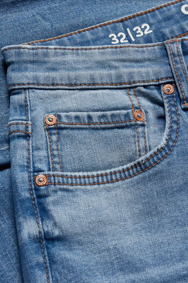 Bărbați - CLOCKHOUSE - slim jeans - LYCRA® - denim-albastru deschis