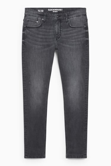 Uomo - CLOCKHOUSE - skinny jeans - jeans grigio