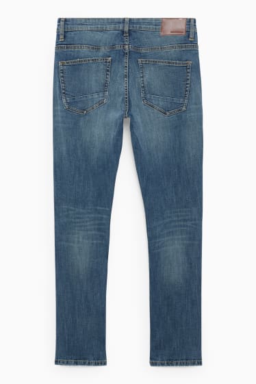 Uomo - CLOCKHOUSE - slim jeans - LYCRA® - jeans grigio-blu