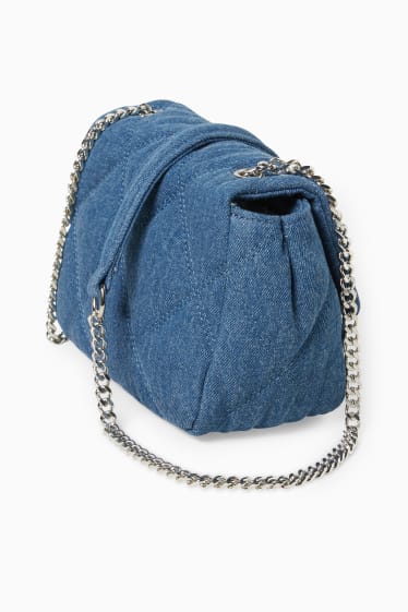 Femmes - CLOCKHOUSE - petit sac à bandoulière en jean - jean bleu