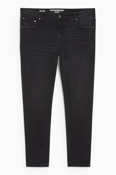 Hommes - CLOCKHOUSE - skinny jean - jean gris foncé