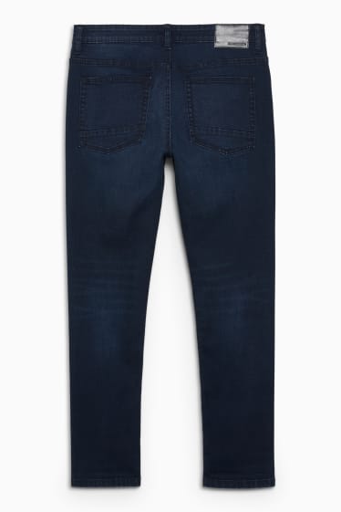 Mężczyźni - CLOCKHOUSE - skinny jeans - LYCRA® - dżins-ciemnoniebieski