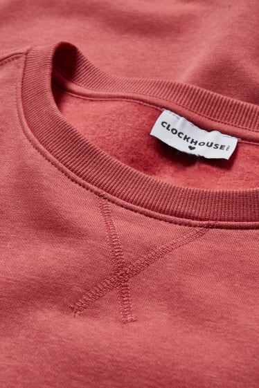 Ados & jeunes adultes - CLOCKHOUSE - sweat-shirt - rouge