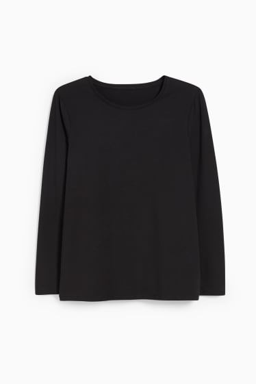 Mujer - CLOCKHOUSE - camiseta de manga larga - negro