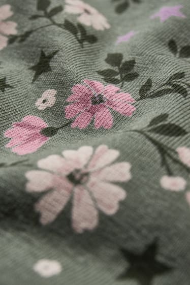 Joves - CLOCKHOUSE - samarreta de màniga llarga - de flors - verd