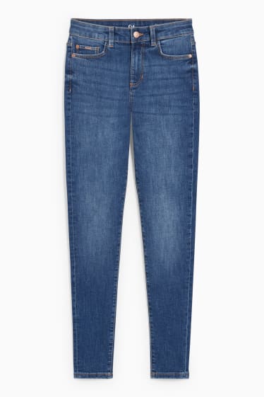 Femmes - Skinny jean - mid waist - LYCRA® - jean bleu