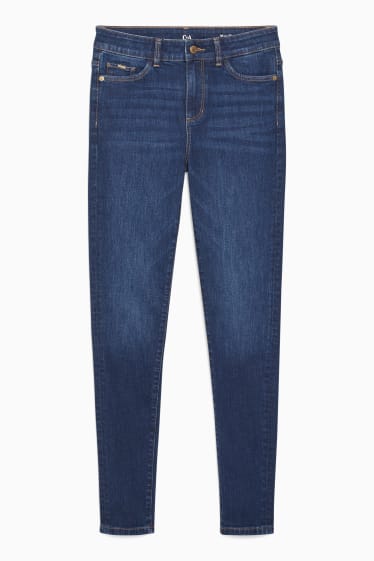 Dona - Skinny jeans - mid waist - LYCRA® - texà blau
