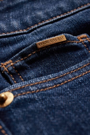 Dámské - Skinny jeans - mid waist - LYCRA® - džíny - modré