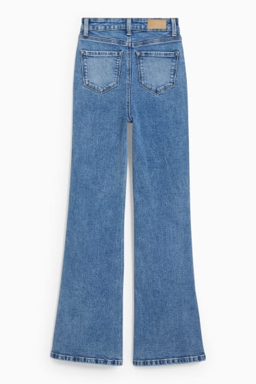 Donna - CLOCKHOUSE - flared jeans - vita alta - jeans azzurro