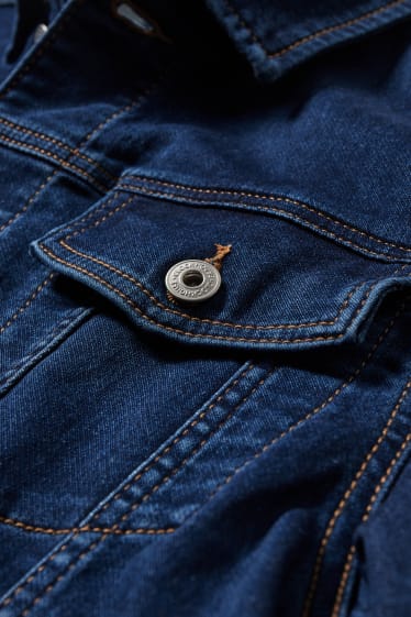 Hommes - CLOCKHOUSE - veste en jean - jean bleu