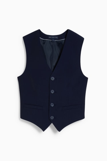 Bambini - Gilet coordinabile - blu scuro