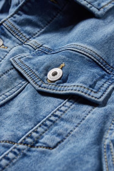 Hommes - CLOCKHOUSE - veste en jean - jean bleu clair