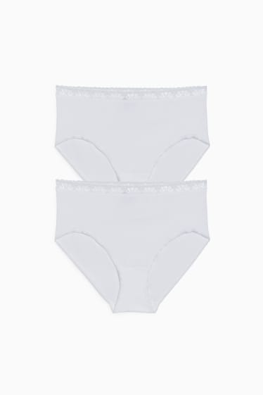 Damen - Speidel - Multipack 2er - Slip - weiss