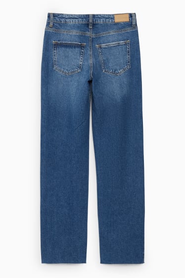 Dámské - CLOCKHOUSE - straight jeans - low waist - džíny - modré