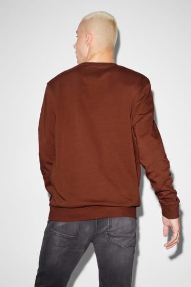 Heren - CLOCKHOUSE - sweatshirt - bruin