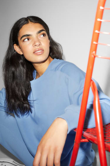 Femmes - CLOCKHOUSE - sweat-shirt - bleu
