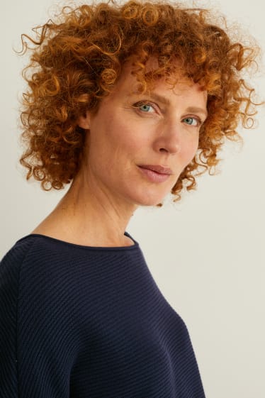 Femmes - Pullover - bleu foncé