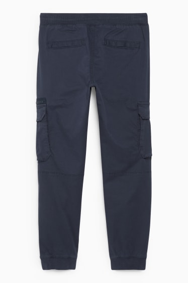 Bambini - Pantaloni cargo - blu scuro