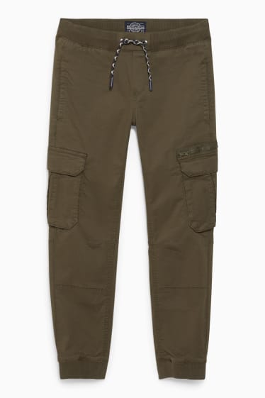 Kinder Jungen - Cargohose - khaki