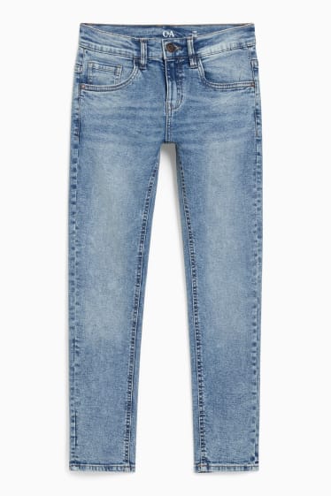 Kinder Buben - Slim Jeans - helljeansblau